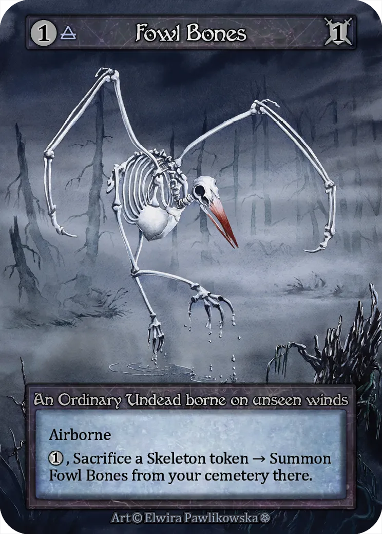 Fowl Bones — Gothic — Sorcery: Contested Realms