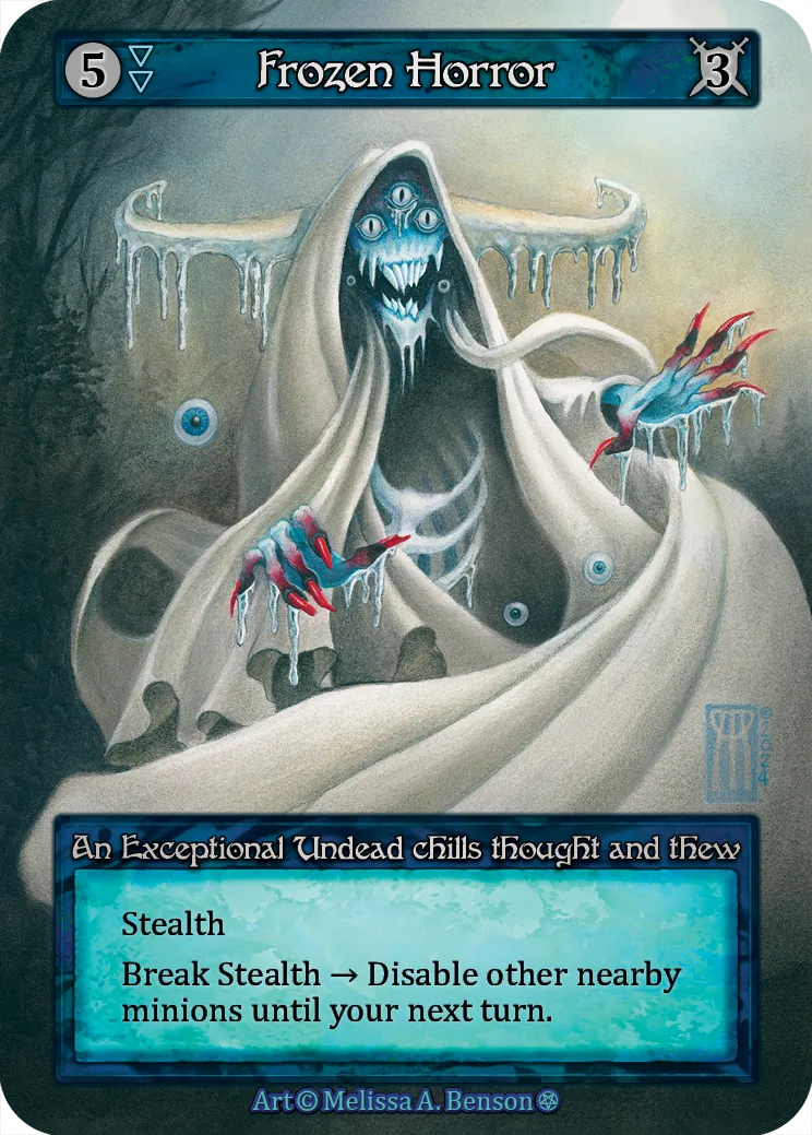 Frozen Horror — Gothic — Sorcery: Contested Realms