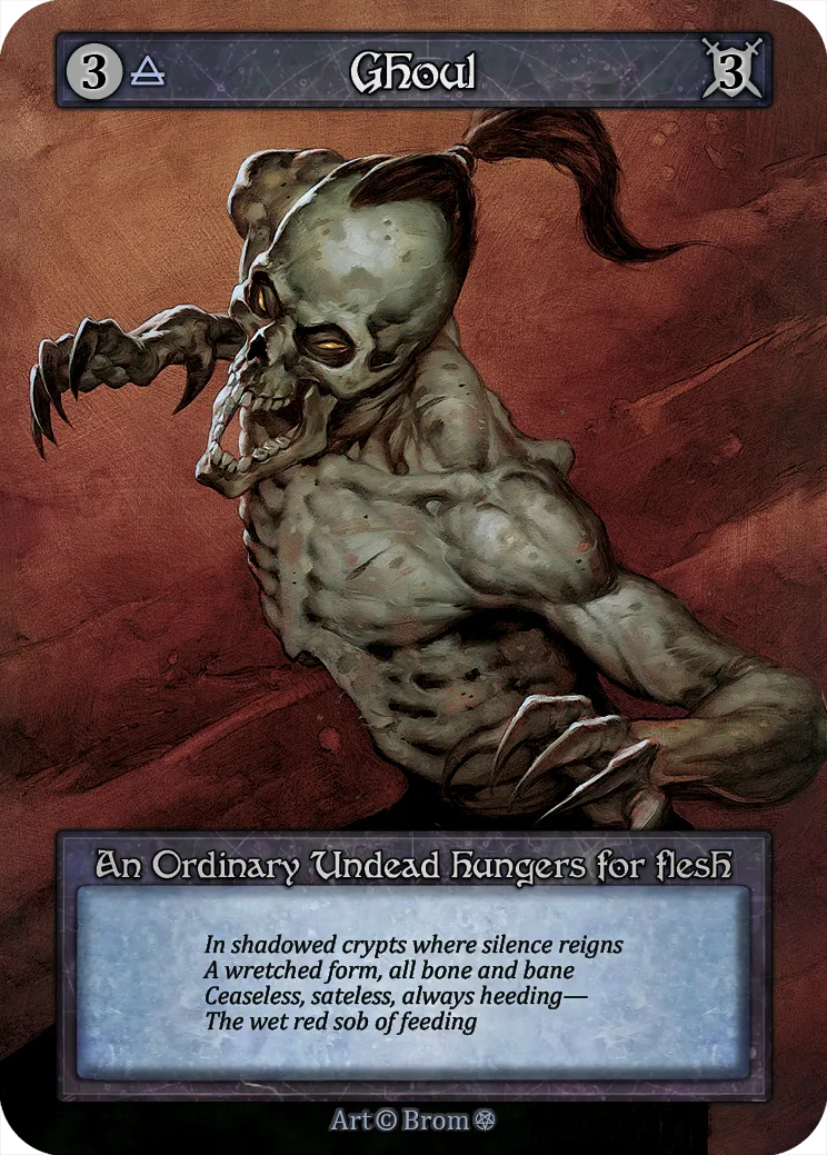 Ghoul — Gothic — Sorcery: Contested Realms