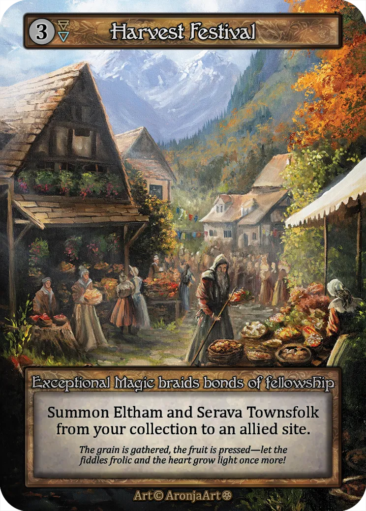 Harvest Festival — Gothic — Sorcery: Contested Realms