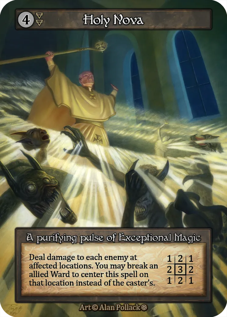 Holy Nova from Gothic - Sorcery: Contested Realm