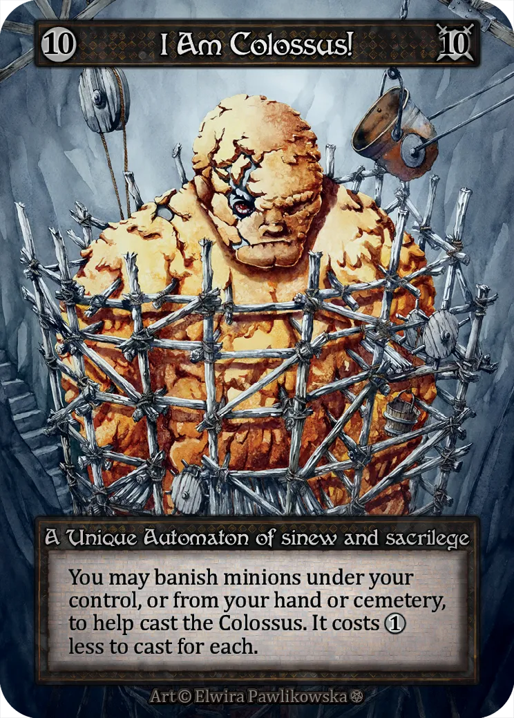 I Am Colossus! — Gothic — Sorcery: Contested Realms