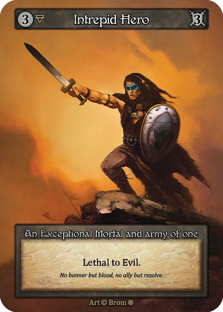 Intrepid Hero — Gothic — Sorcery: Contested Realms