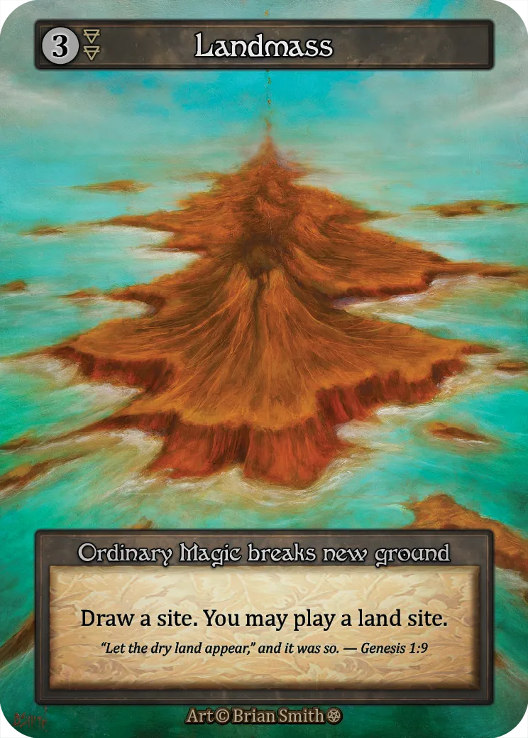 Landmass from Gothic - Sorcery: Contested Realm