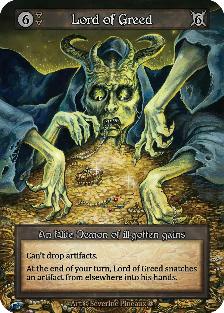 Lord of Greed — Gothic — Sorcery: Contested Realms