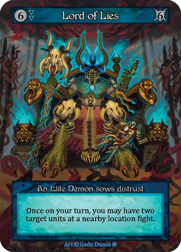 Lord of Lies — Gothic — Sorcery: Contested Realms