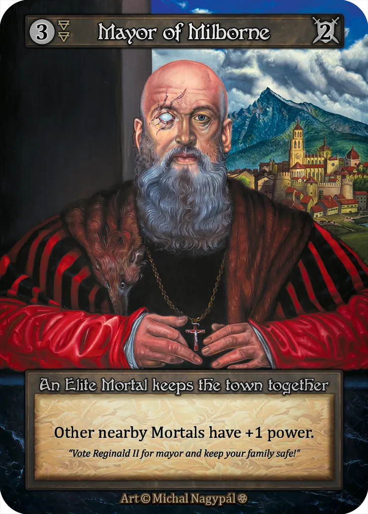 Mayor of Milborne from Gothic - Sorcery: Contested Realm