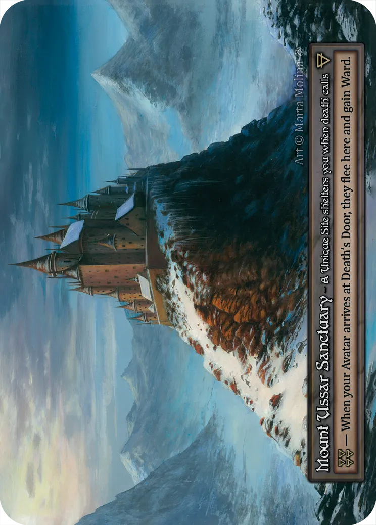 Mount Ussar Sanctuary — Gothic — Sorcery: Contested Realms