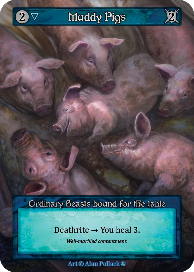 Muddy Pigs — Gothic — Sorcery: Contested Realms