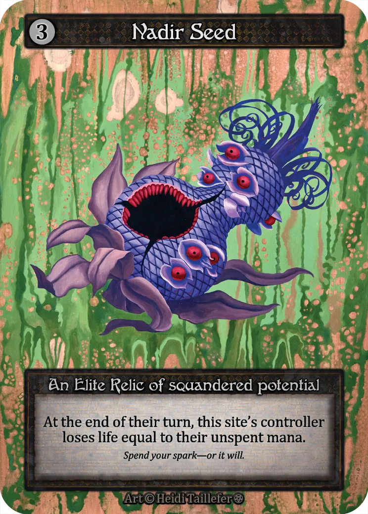 Nadir Seed — Gothic — Sorcery: Contested Realms