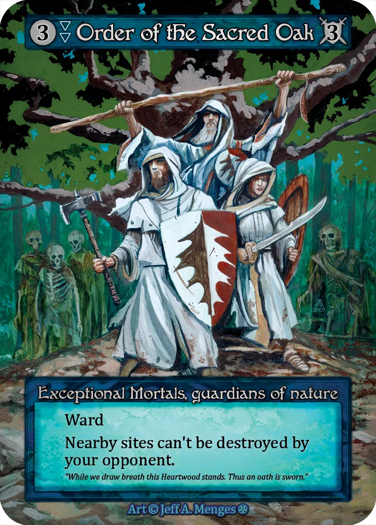 Order of the Sacred Oak — Gothic — Sorcery: Contested Realms