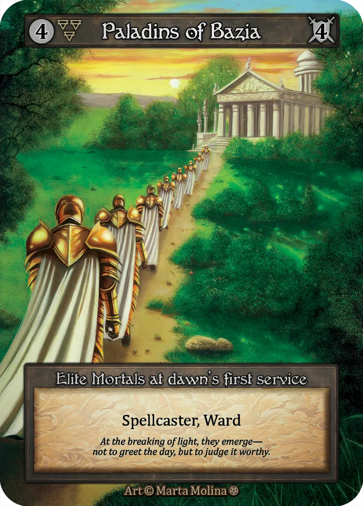 Paladins of Bazia — Gothic — Sorcery: Contested Realms