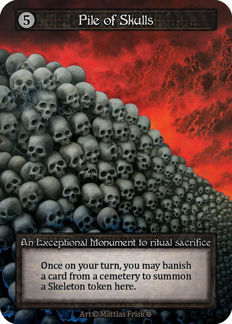 Pile of Skulls — Gothic — Sorcery: Contested Realms