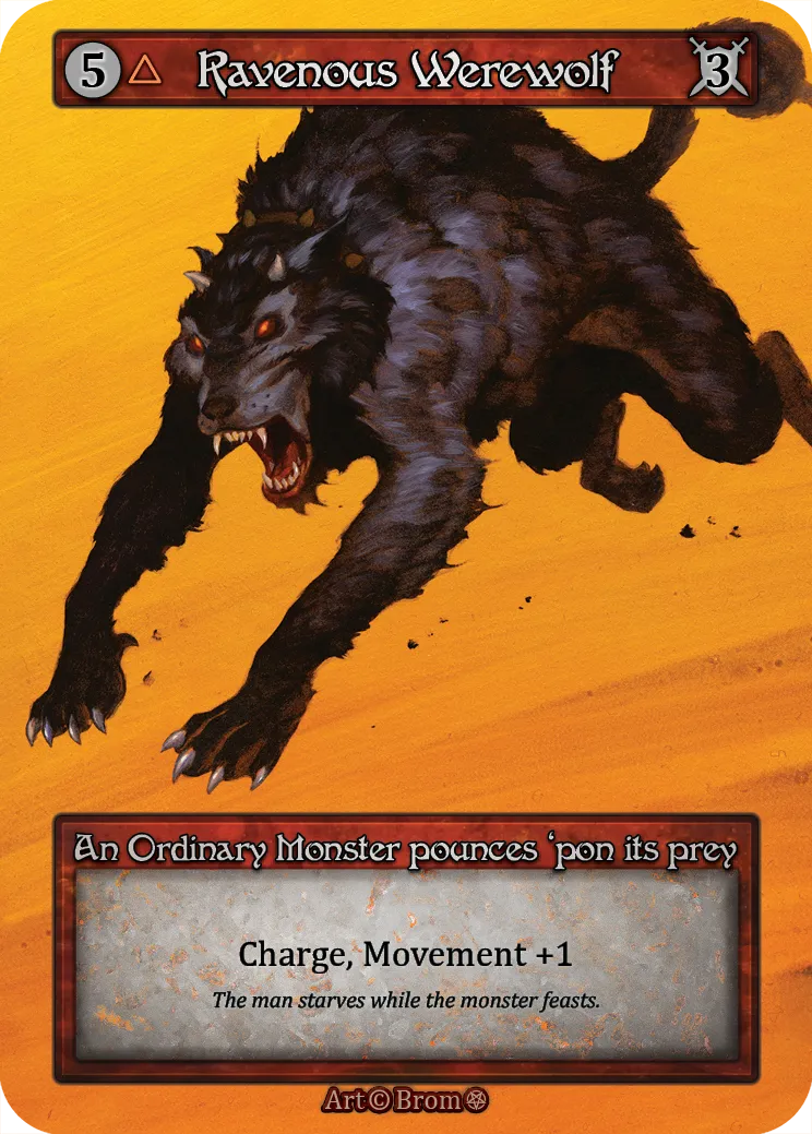 Ravenous Werewolf — Gothic — Sorcery: Contested Realms