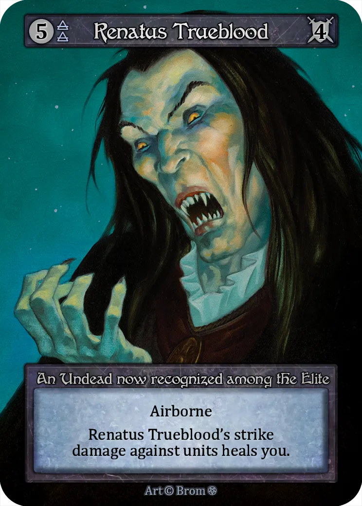 Renatus Trueblood — Gothic — Sorcery: Contested Realms
