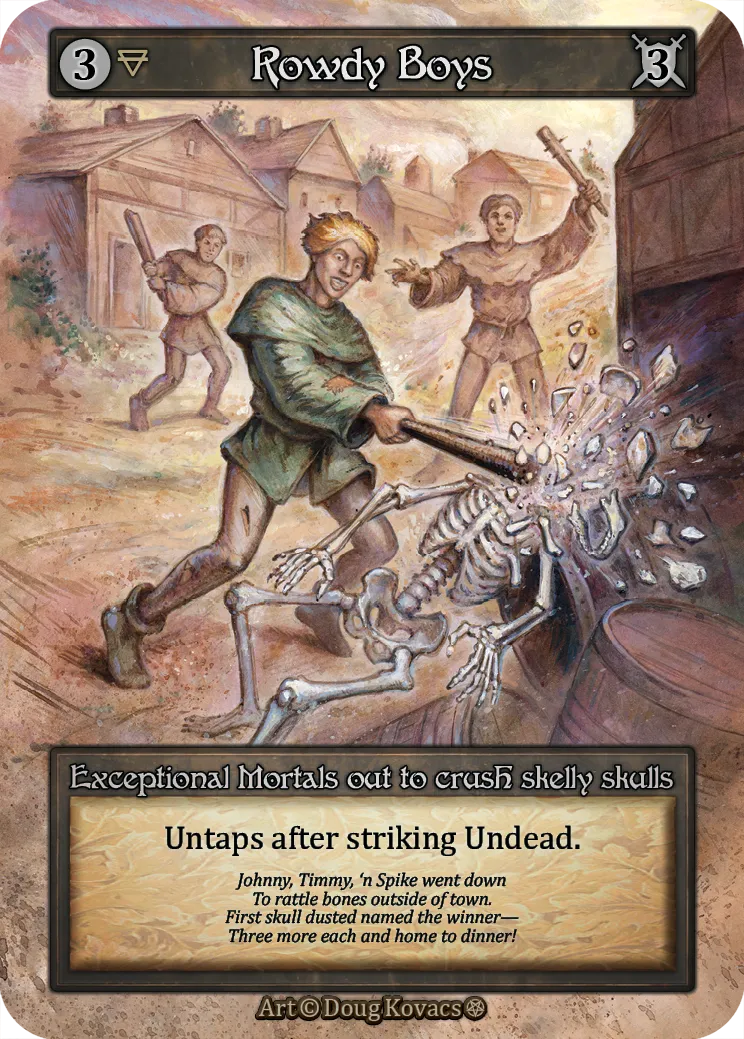 Rowdy Boys — Gothic — Sorcery: Contested Realms