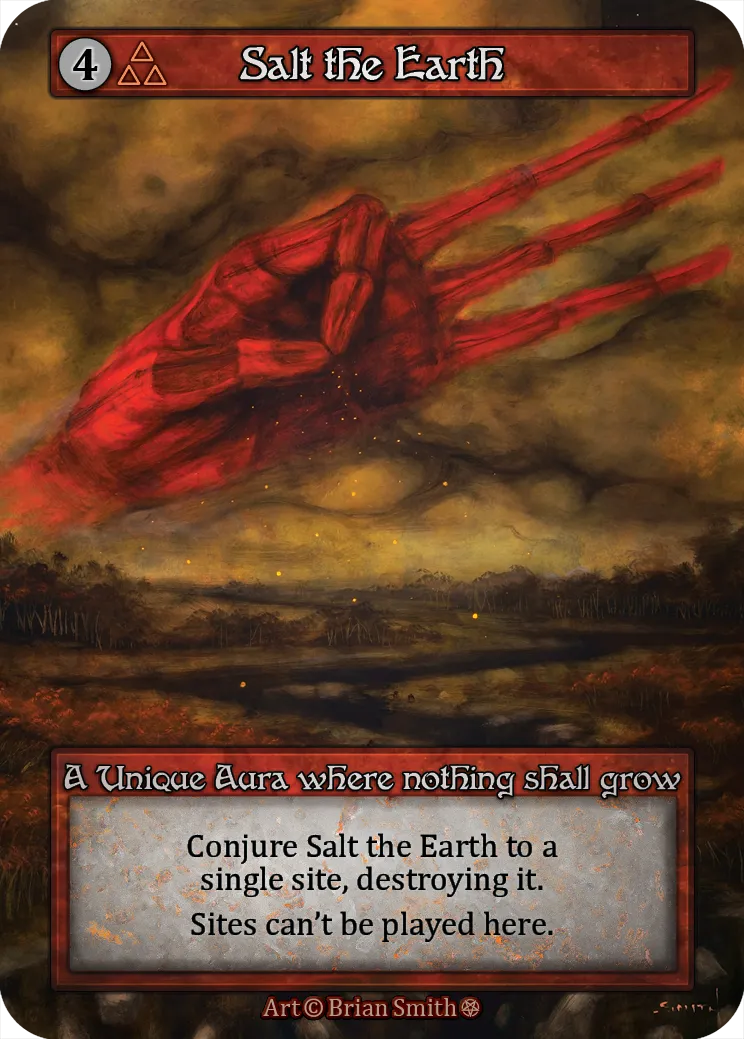 Salt the Earth — Gothic — Sorcery: Contested Realms