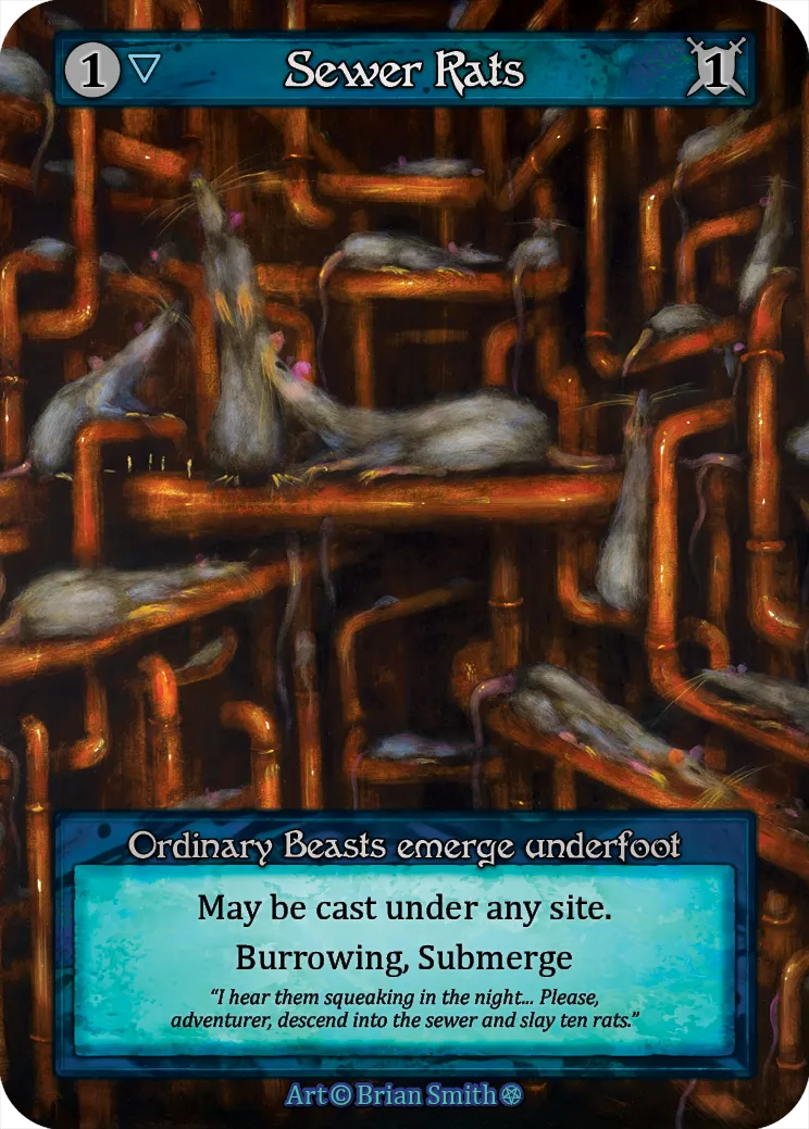 Sewer Rats — Gothic — Sorcery: Contested Realms
