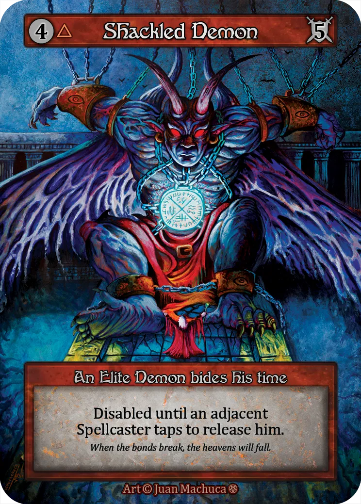 Shackled Demon — Gothic — Sorcery: Contested Realms