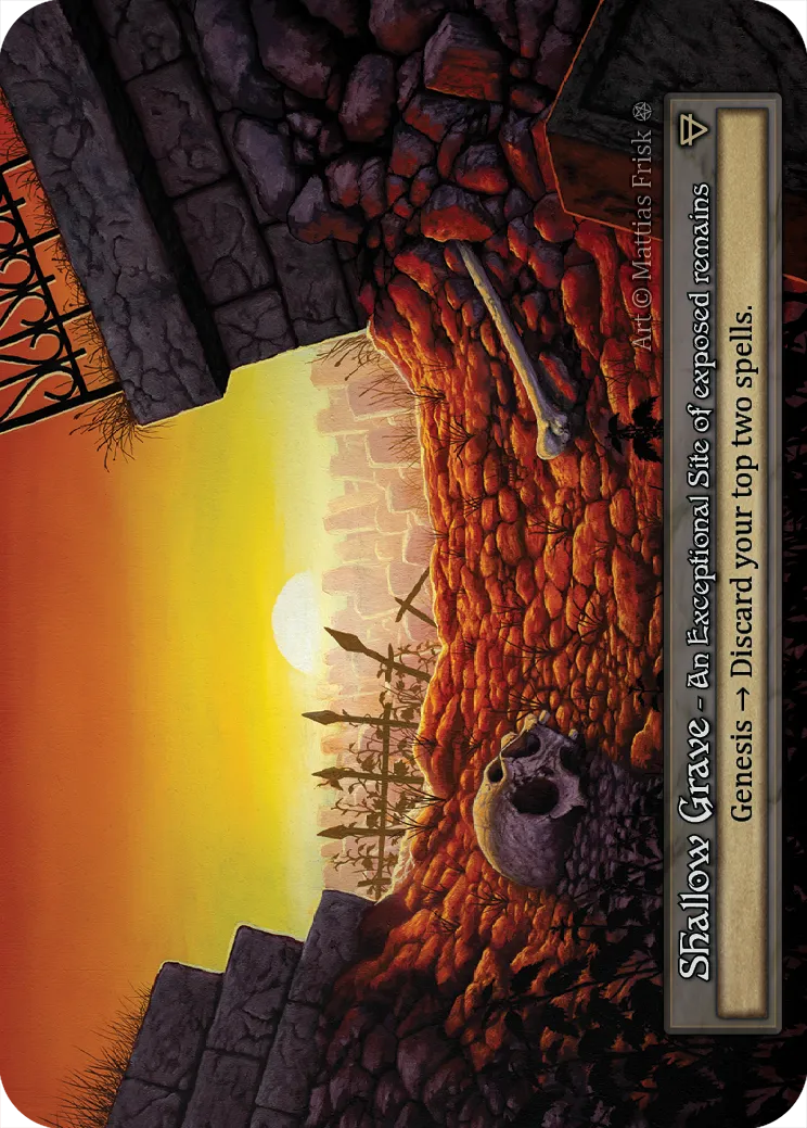 Shallow Grave — Gothic — Sorcery: Contested Realms
