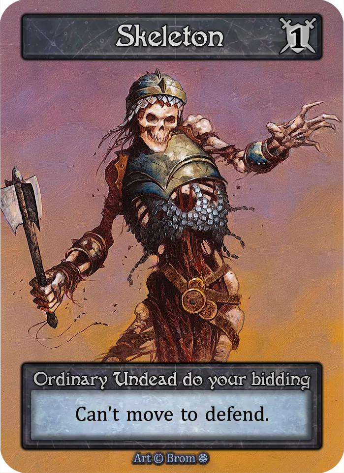 Skeleton — Gothic — Sorcery: Contested Realm