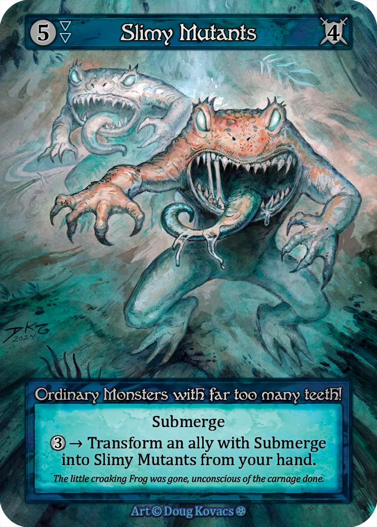 Slimy Mutants — Gothic — Sorcery: Contested Realms