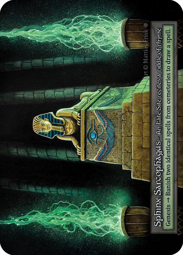 Sphinx Sarcophagus — Gothic — Sorcery: Contested Realms