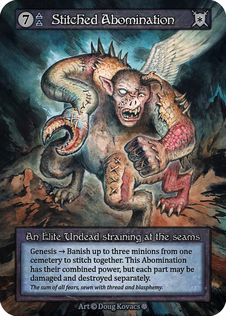 Stitched Abomination — Gothic — Sorcery: Contested Realms
