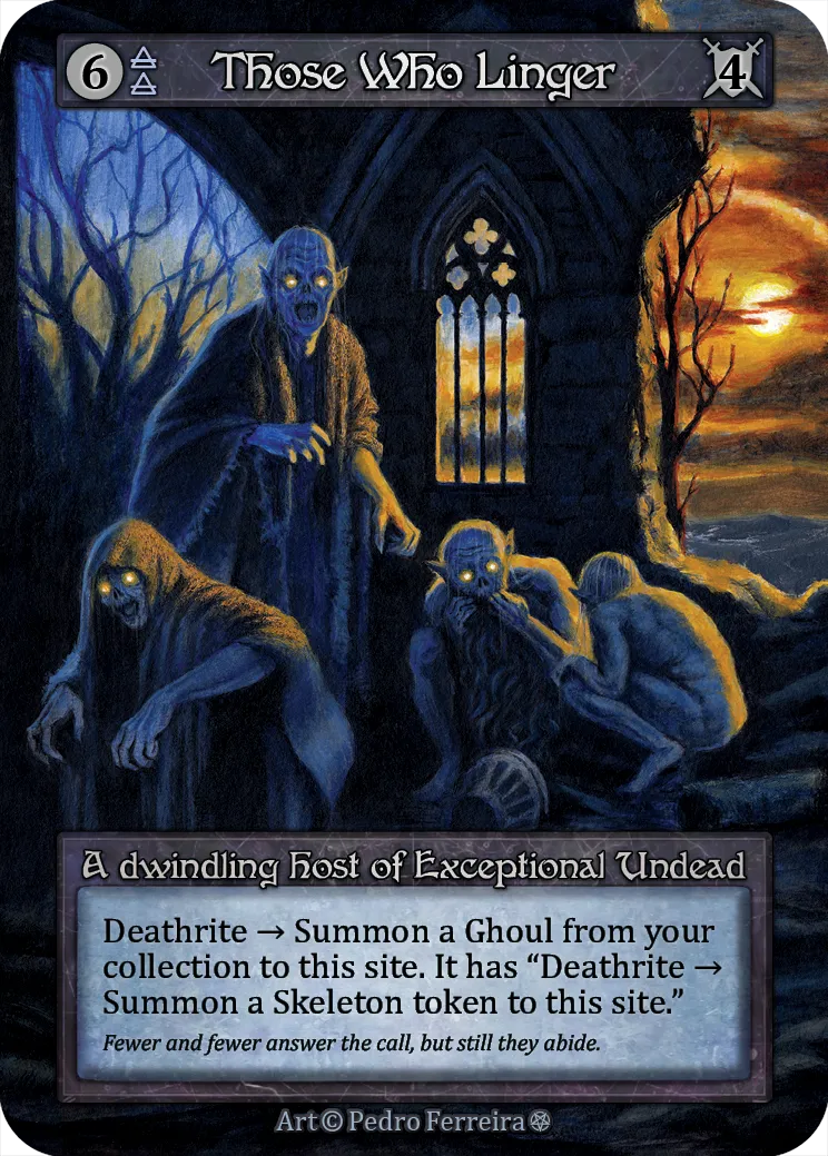 Those Who Linger — Gothic — Sorcery: Contested Realms