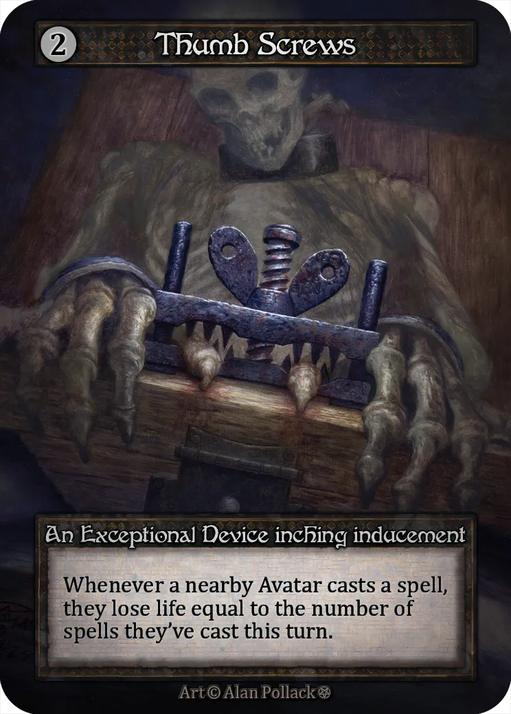 Thumb Screws — Gothic — Sorcery: Contested Realms