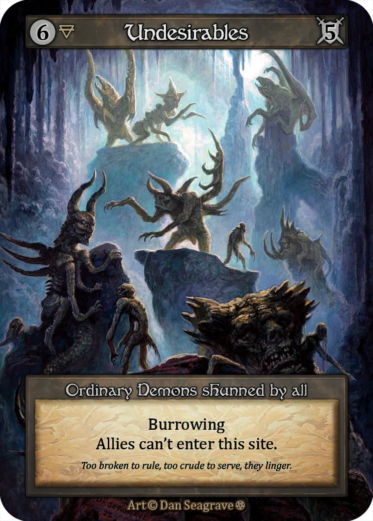 Undesirables — Gothic — Sorcery: Contested Realms