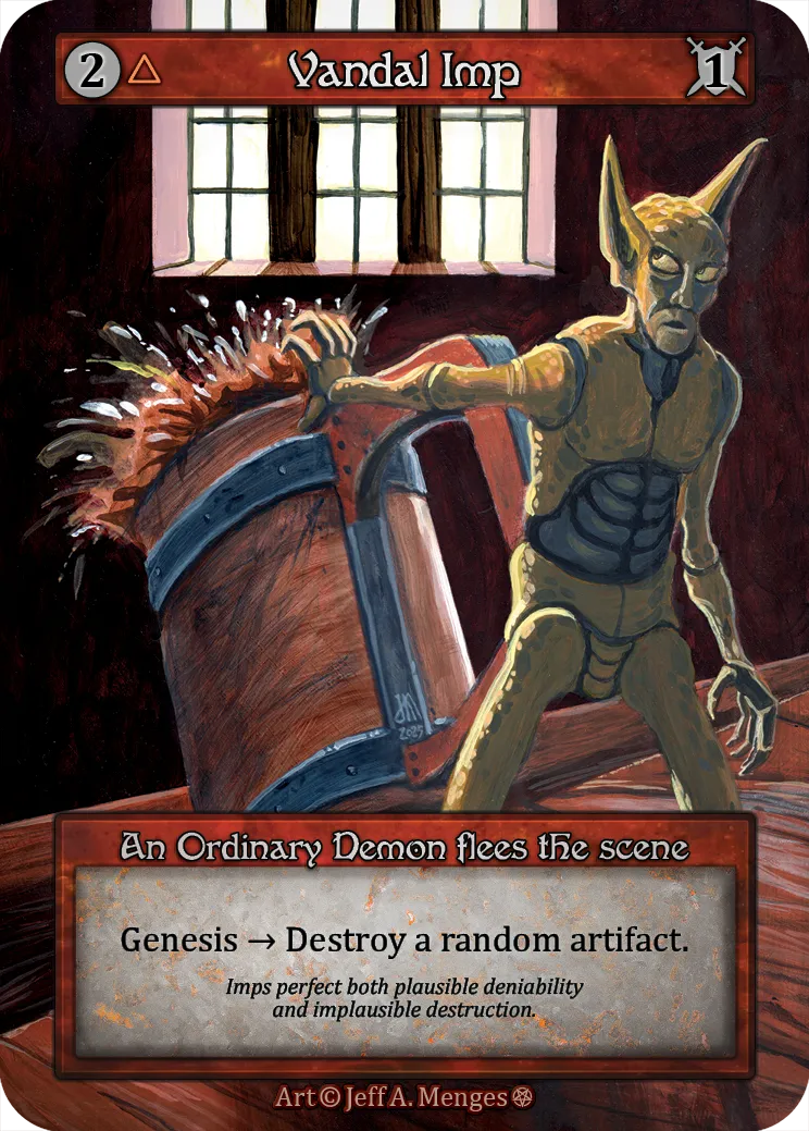 Vandal Imp — Gothic — Sorcery: Contested Realms