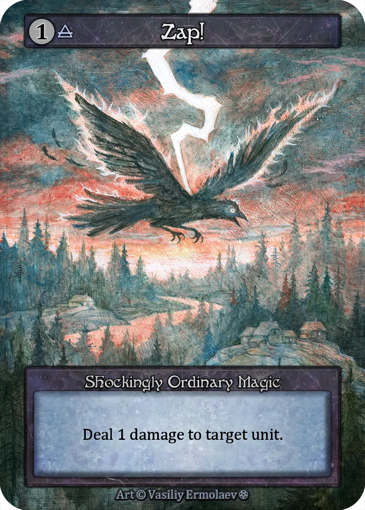 Zap! — Gothic — Sorcery: Contested Realms