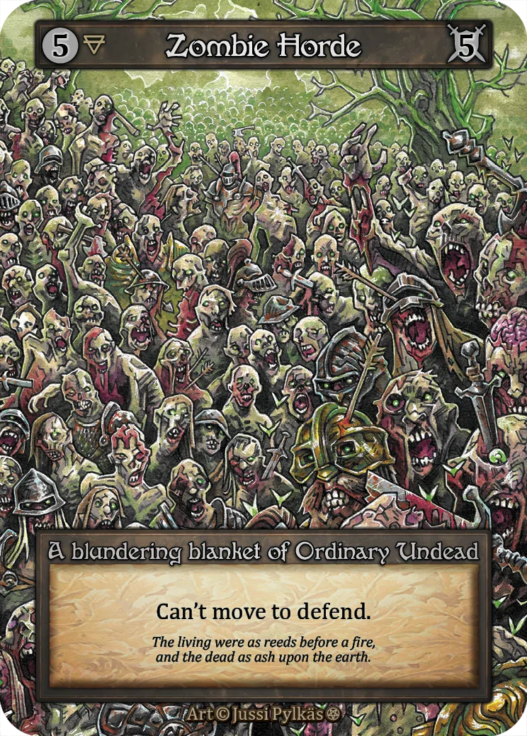 Zombie Horde — Gothic — Sorcery: Contested Realms