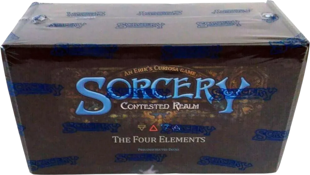 Display de decks préconstruits Alpha - The Four Elementals — Alpha — Sorcery: Contested Realm