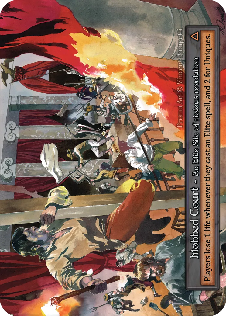 Mobbed Court — Promotional — Sorcery: Contested Realms