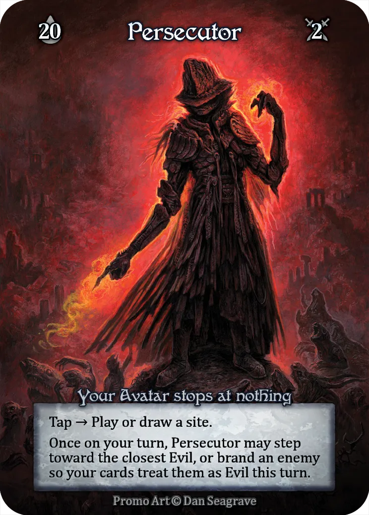 Persecutor — Promotional — Sorcery: Contested Realms