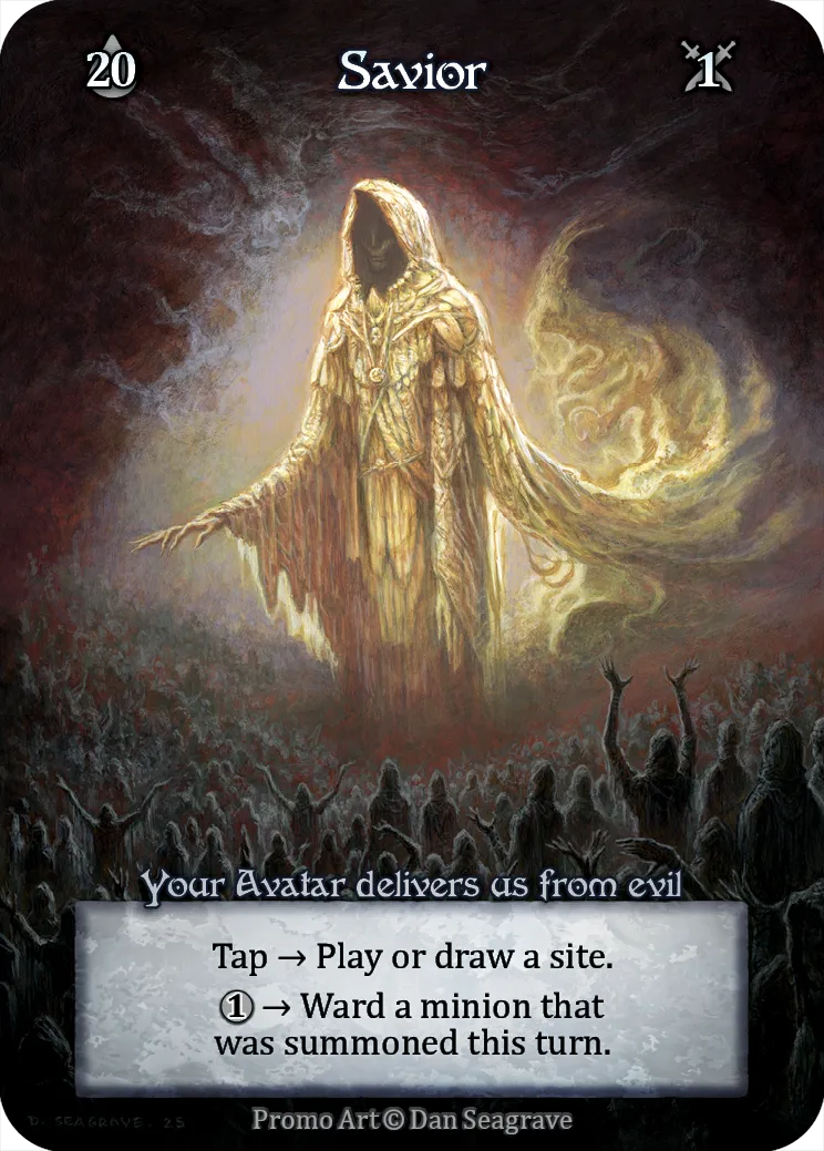 Savior — Promotional — Sorcery: Contested Realm