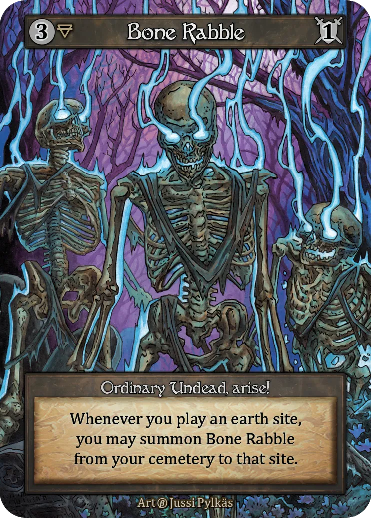 Bone Rabble — Promotional — Sorcery: Contested Realm