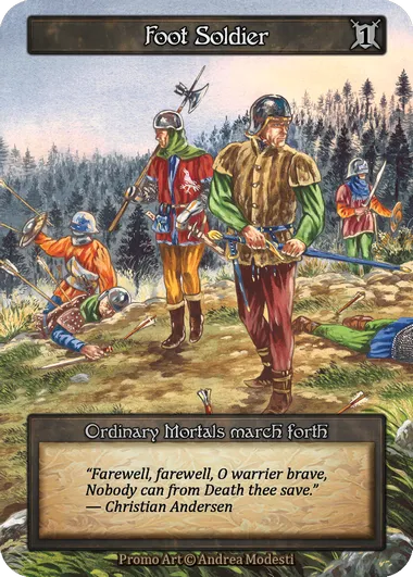 Foot Soldier 1 — Promotional — Sorcery: Contested Realms