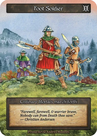 Foot Soldier 3 — Promotional — Sorcery: Contested Realms