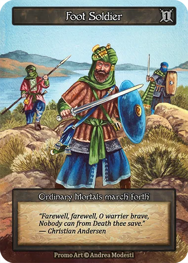 Foot Soldier (Saracen) — Promotional — Sorcery: Contested Realms