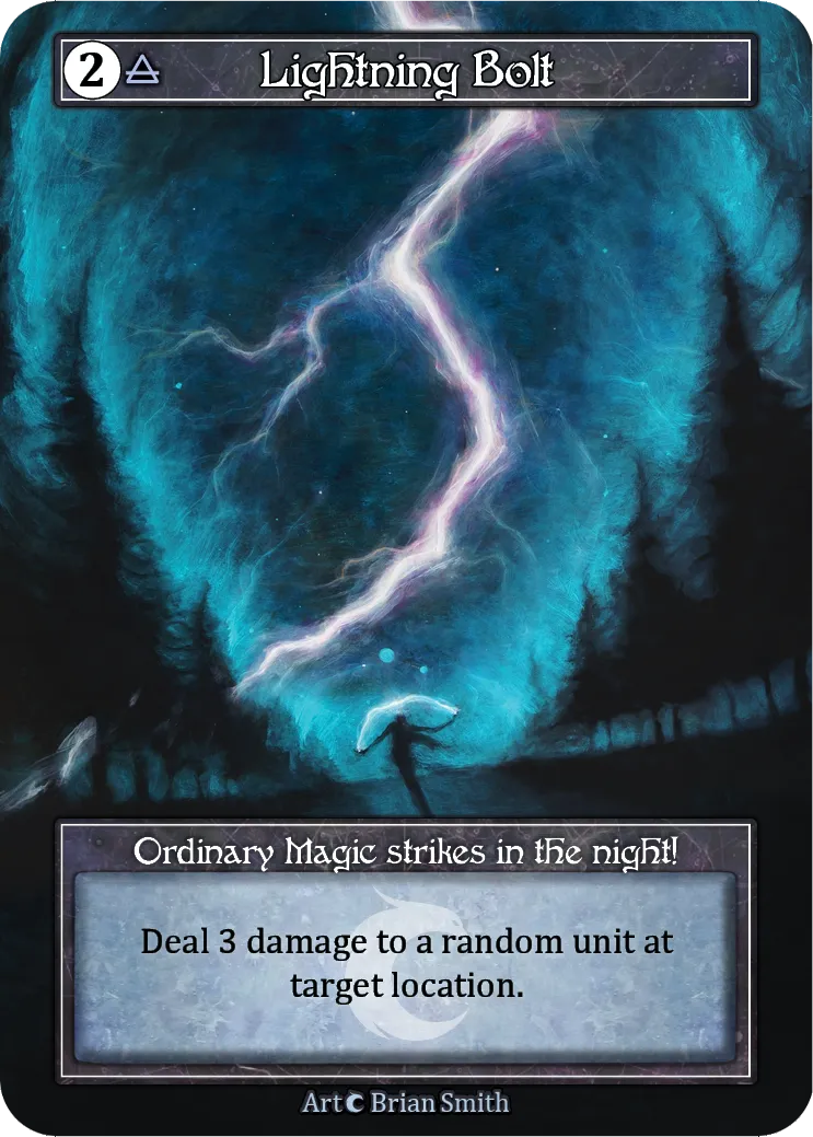 Lightning Bolt — Promotional — Sorcery: Contested Realm