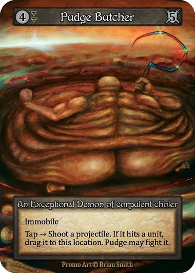 Pudge Butcher — Promotional — Sorcery: Contested Realms