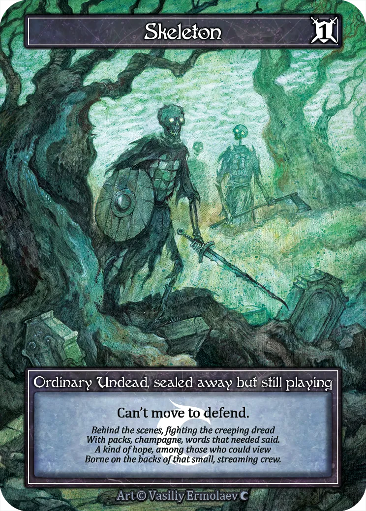 Skeleton — Promotional — Sorcery: Contested Realm