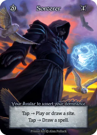 Sorcerer — Promotional — Sorcery: Contested Realm