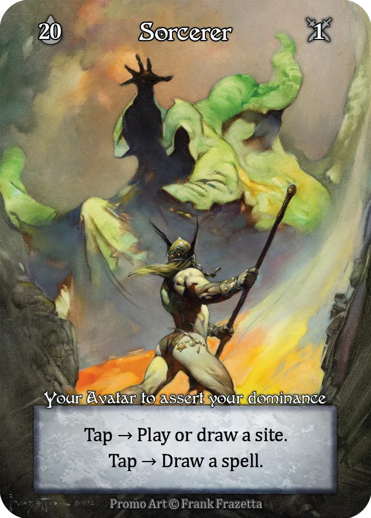 Sorcerer — Promotional — Sorcery: Contested Realm