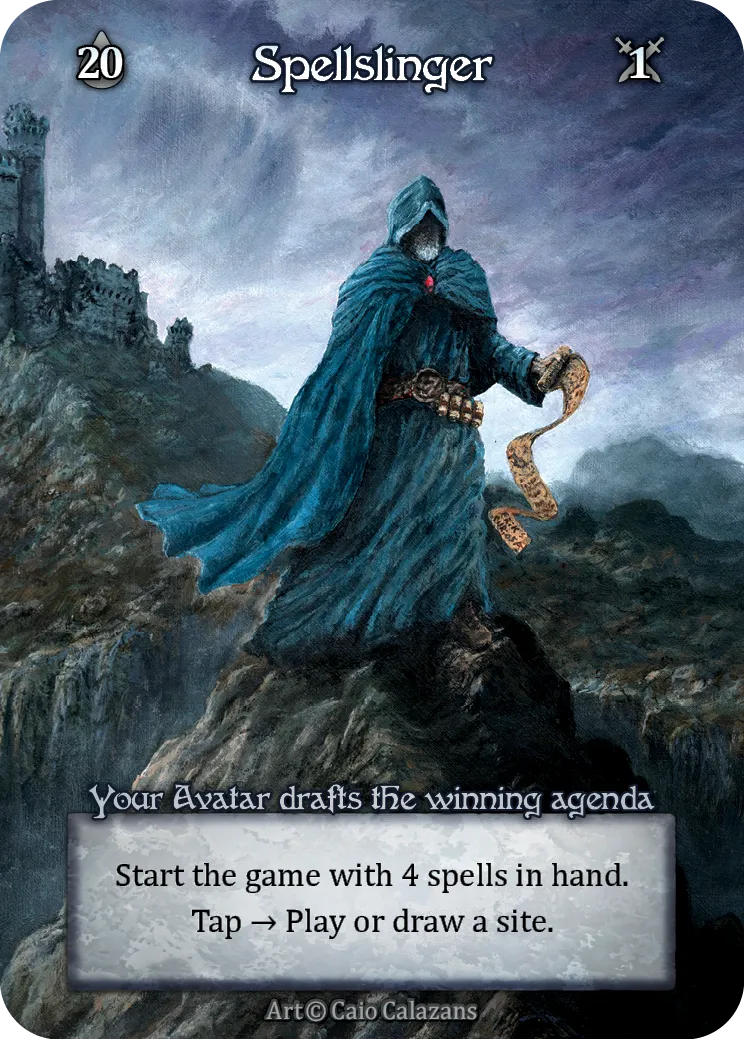 Spellslinger from Promotional - Sorcery: Contested Realm