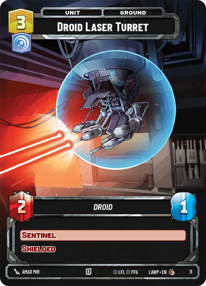 Droid Laser Turret — A Lawless Time: Weekly Play Promos — Star Wars: Unlimited