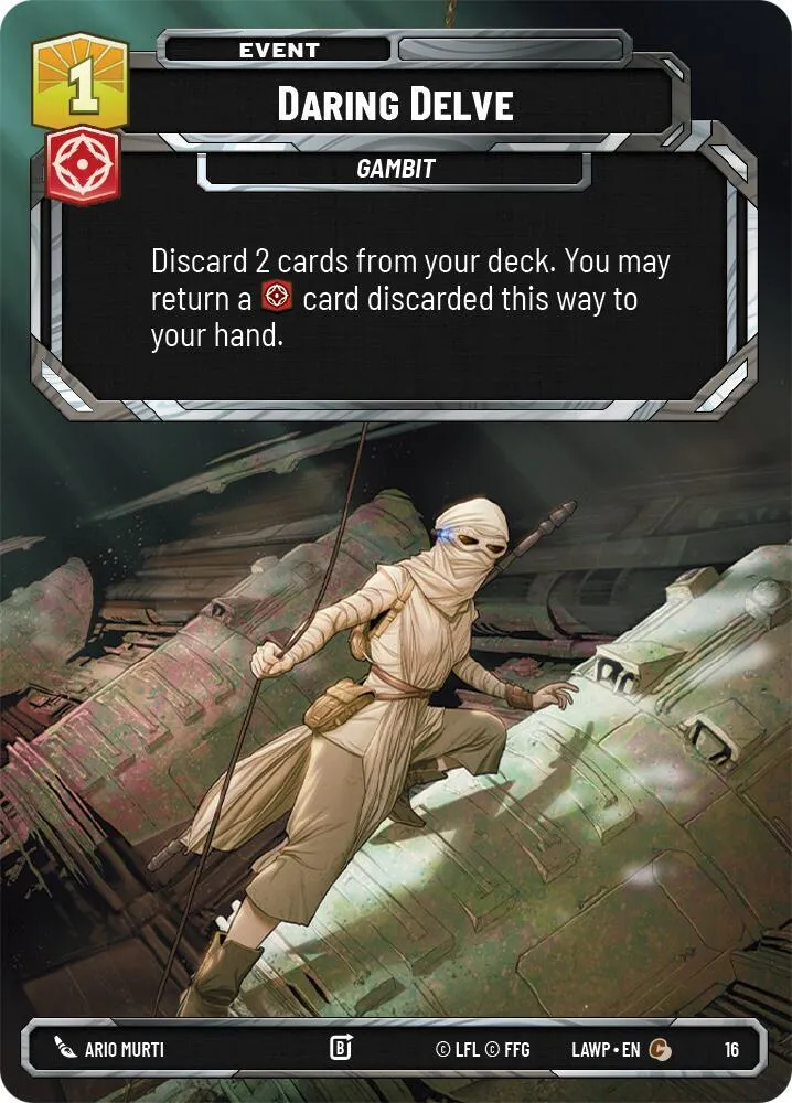 Daring Delve — A Lawless Time: Weekly Play Promos — Star Wars: Unlimited